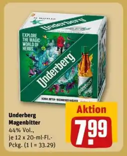REWE UNDERBERG Magenbitter Angebot