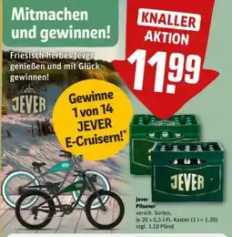 REWE Jever Pilsener Angebot