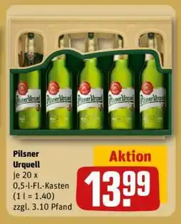 REWE Pilsner Urquell Angebot