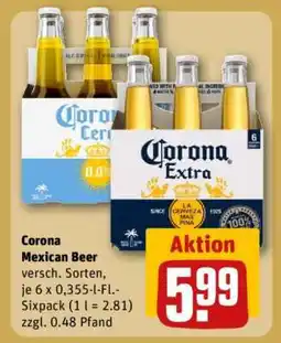 REWE CORONA MEXICAN BEER Angebot