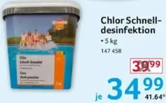 Selgros Chlor Schnelldesinfektion Angebot