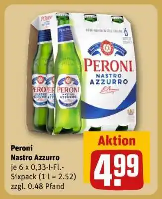 REWE PERONI Nastro Azzurro Angebot