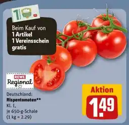 REWE Rispentomaten Angebot