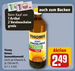 REWE THOMY Reines Sonnenblumenöl Angebot
