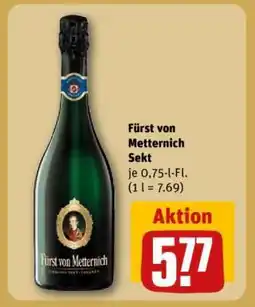 REWE FÜRST VON METTERNICH Sekt Angebot