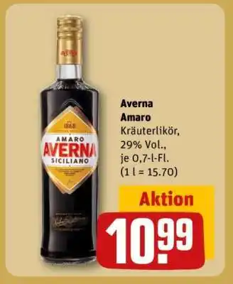 REWE Averna Amaro Angebot