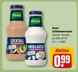 REWE Knorr Schlemmersauce Angebot