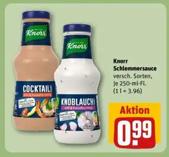 REWE Knorr Schlemmersauce Angebot