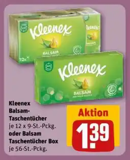 REWE Kleenex Balsam-Taschentücher Angebot
