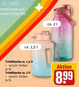 REWE Trinkflasche ca. 2 l Angebot