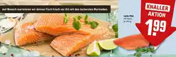 REWE Lachs-Filet mit Haut, je 100 g Angebot