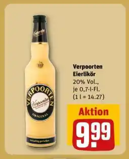 REWE VERPOORTEN Eierlikör Angebot