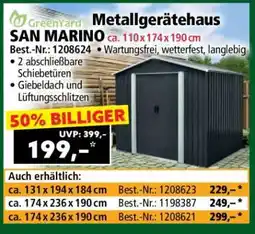 Norma Metallgerätehaus SAN MARINO Angebot