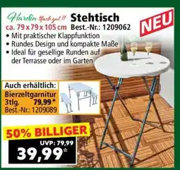 Norma Stehtisch Angebot