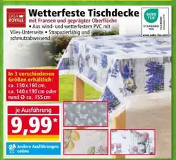 Norma Wetterfeste Tischdecke Angebot