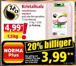 Norma Kristallsalz Angebot