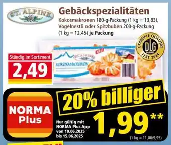 Norma Gebäckspezialitäten Angebot