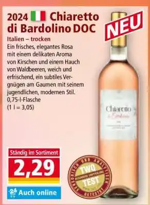 Norma Chiaretto di Bardolino DOC Angebot