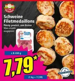 Norma Schweine Filetmedaillons Angebot