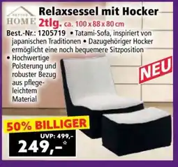 Norma Relaxsessel mit Hocker 2tlg Angebot