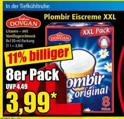 Norma Plombir Eiscreme XXL Angebot