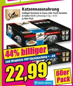 Norma Katzennassnahrung Angebot
