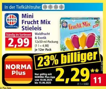 Norma Mini Frucht Mix Stieleis Angebot