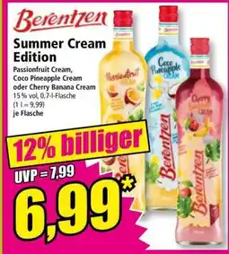 Norma Berentzen Summer Cream Edition Angebot