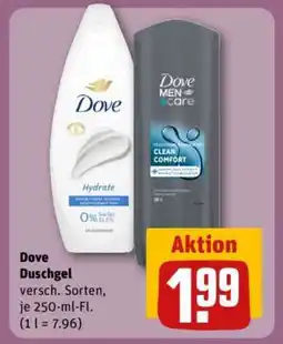 REWE Dove Duschgel Angebot
