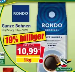 Norma Rondo Ganze Bohnen Angebot