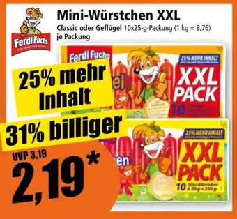 Norma Mini Würstchen XXL Angebot