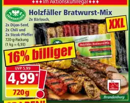 Norma Holzfäller Bratwurst-Mix Angebot