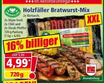 Norma Holzfäller Bratwurst-Mix Angebot