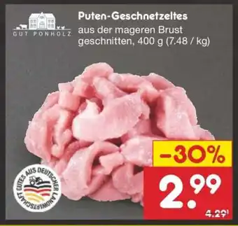 Netto Marken-Discount Puten-Geschnetzeltes Angebot