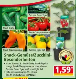 Norma Snack-Gemüse/Zucchini- Besonderheiten Angebot