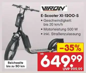 Netto Marken-Discount E-Scooter XI-1200-S Angebot