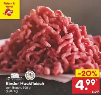 Netto Marken-Discount Rinder-Hackfleisch Angebot