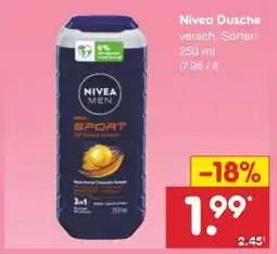 Netto Marken-Discount Nivea Dusche Angebot