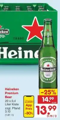 Netto Marken-Discount Heineken Premium Beer Angebot