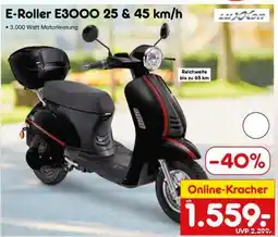 Netto Marken-Discount E-Roller E3000 25 & 45 km/h Angebot