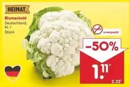 Netto Marken-Discount Blumenkohl Angebot