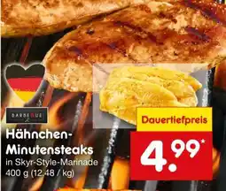 Netto Marken-Discount Hähnchen-Minutensteaks Angebot