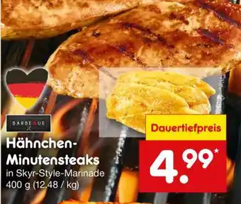 Netto Marken-Discount Hähnchen-Minutensteaks Angebot