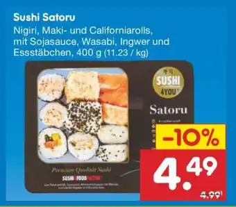 Netto Marken-Discount Sushi Satoru Angebot