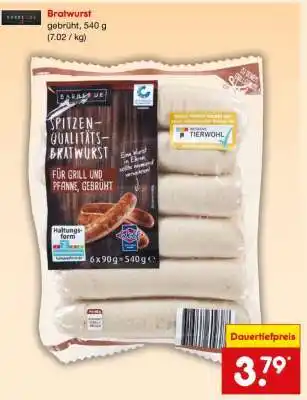 Netto Marken-Discount Bratwurst Angebot