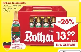 Netto Marken-Discount Rothaus Tannenzäpfle Angebot