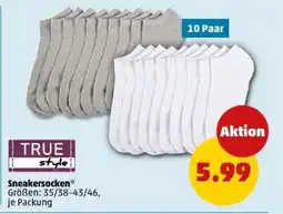 PENNY Sneakersocken Angebot