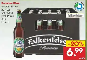 Netto Marken-Discount Premium Biere 20x0,5L Angebot