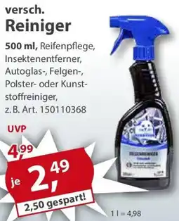 Sonderpreis Baumarkt versch. Reiniger Angebot