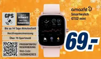 Expert Bening Amazfit Smartwatch GTS2 mini Angebot